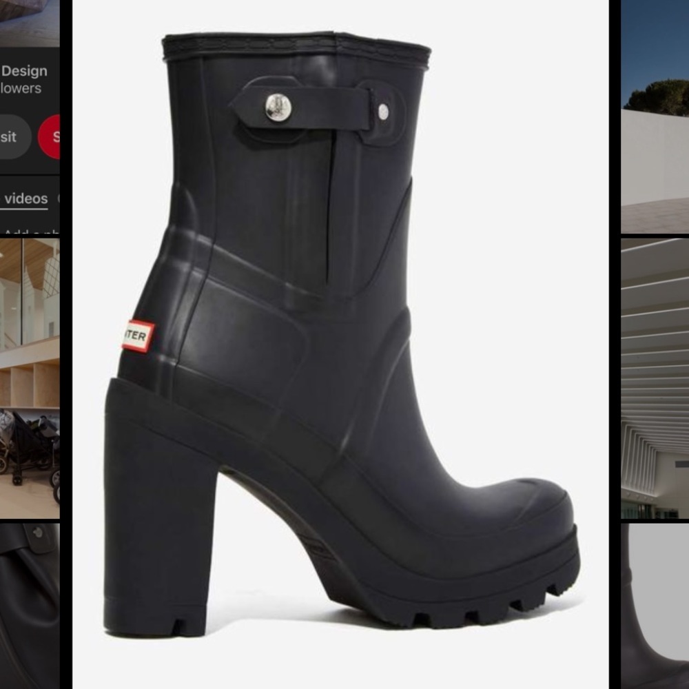 ISO Hunter Original High Heel Heeled Booties